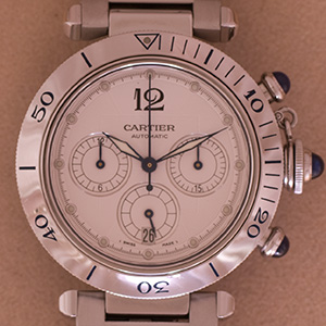 Cartier Pasha 38mm Chronograph Automatic 