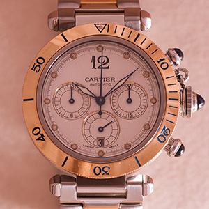 Cartier Pasha 38mm Chronograph 