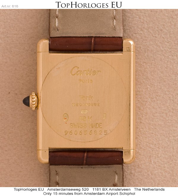 W1541851 Cartier Tank Louis Cartier Yellow Gold