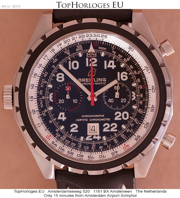 Breitling Chrono-Matic 24H A22360 - TopHorloges.EU - Meents & Bakker